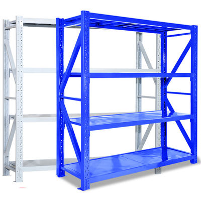 kualitas  Supermarket 4 shelves Steel Q235 Stackable Stillages pabrik