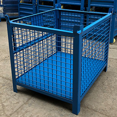 kualitas  5*5 Mesh Galvanized Mild Steel Q235 Stacking Stillage pabrik
