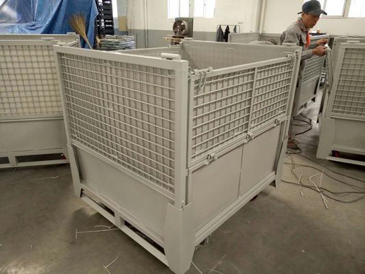 CE RAL Powder Coated 1000kg Kapasitas Penyimpanan Baja Kandang
