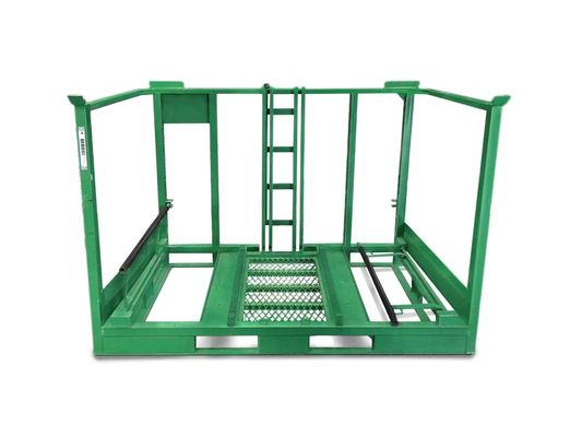 Baja Ringan Q235 1.5T Kapasitas membuka Palet Baja Stackable