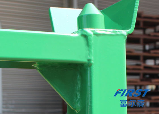 Baja Ringan Q235 1.5T Kapasitas membuka Palet Baja Stackable