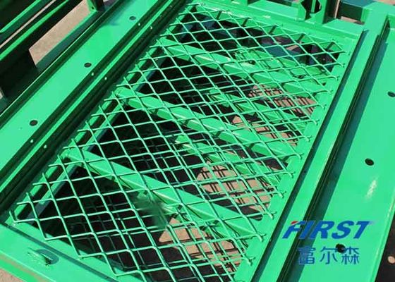 Green Powder Coated 1.5M Depth 60 &quot;Palet Baja Stackable