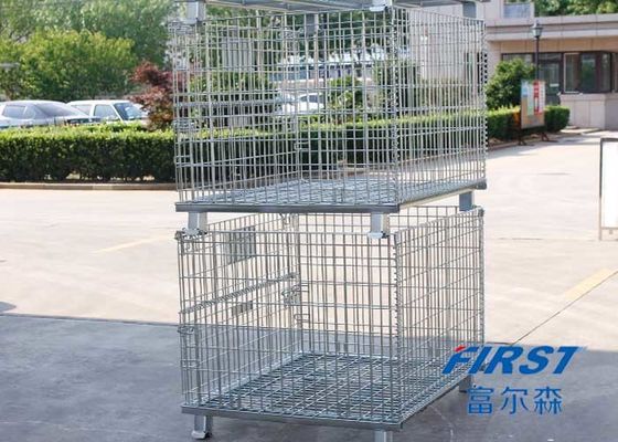Bengkel Transportasi Kandang Penyimpanan Logam Baja 6.4mm Q235 Bergerak