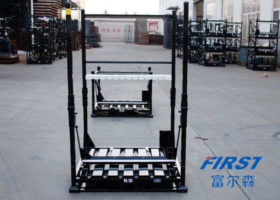 4 Lapisan Kotak Pallet Logam Susun