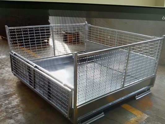 Q235B Cold Rolled Steel 6.4mm Wire Metal Storage Cage