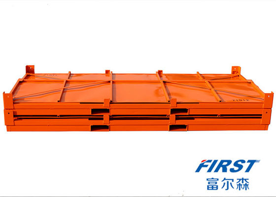 Tugas Ringan Dilapisi 2 Ton Kotak Pallet Logam Baja 2.0mm