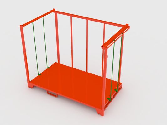 Rak Baja Stackable Tinggi Galvanis 1800mm yang Dicelup Panas