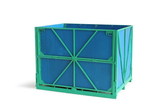 Pallet Kotak Baja Dilipat ISO