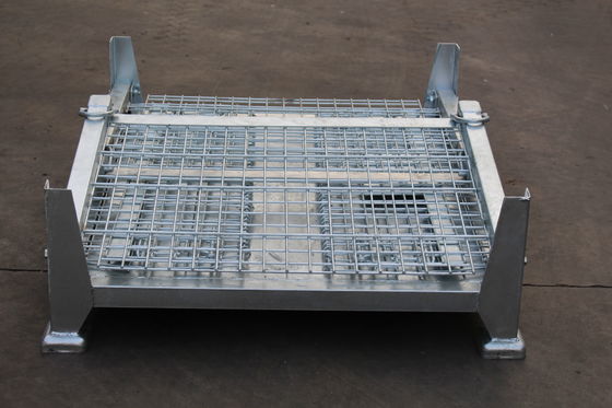 Kandang Penyimpanan Logam Berlapis Seng Elektro 50x50 Dilipat
