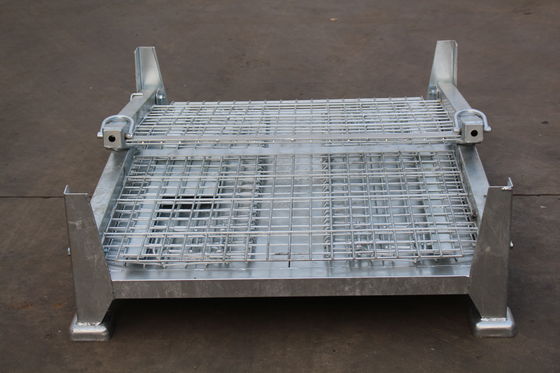 Kandang Penyimpanan Logam Berlapis Seng Elektro 50x50 Dilipat