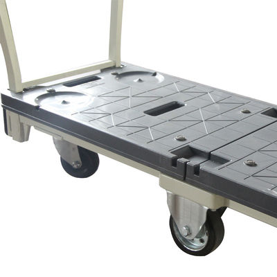ISO Galvanis 1100mm Panjang Troli Logistik Gulungan Dilipat