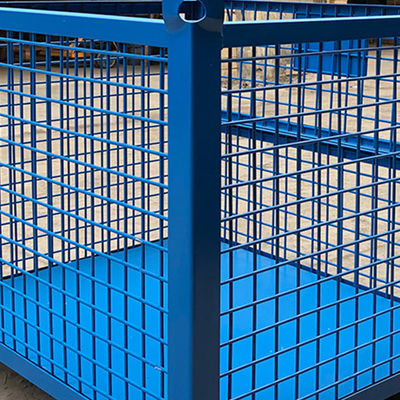 RAL Galvanis 1500KG Stackable Collapsible Wire Container