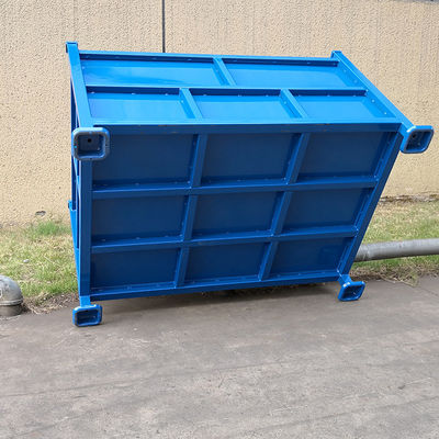 Transportasi Logistik Kapasitas 150KGS Kandang Pallet Baja 1.0mm